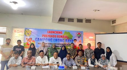 Posyandu Remaja Gampong Lhong Raya Di Launching Camat Banda Raya
