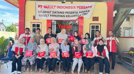 Sosialisasi Bahaya Kolesterol PT Yakult Banda Aceh Mengundang Kader Kesehatan Gampong Lhong Raya